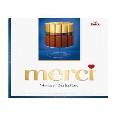 Čokoláda Merci Modrá 250 g