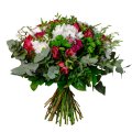 Chrysanthemen und Alstroemerien